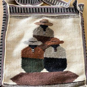 South American Never-Used Woven Bag